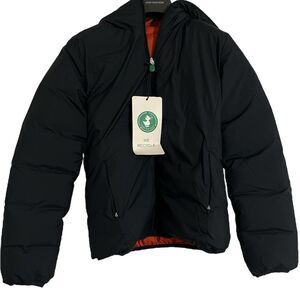 SAVE THE DUCK Black Puffer Jacket for Kids
